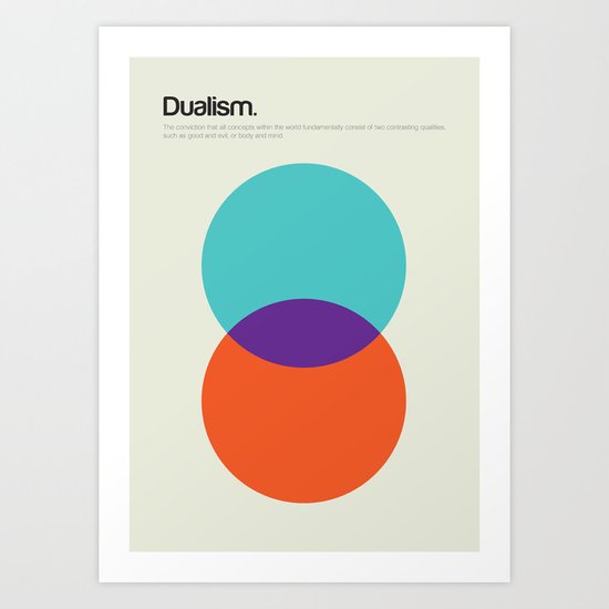 Dualism Art Print