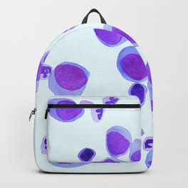 Blood Cells  Backpack | Digital, Pattern, Acrylic, Painting 