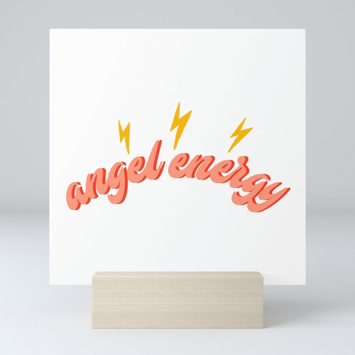 angel energy Mini Art Print