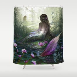 Little mermaid Shower Curtain