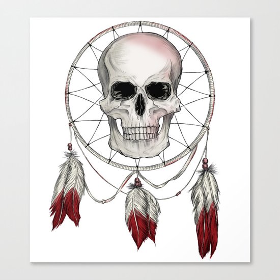 Skullcatcher Canvas Print