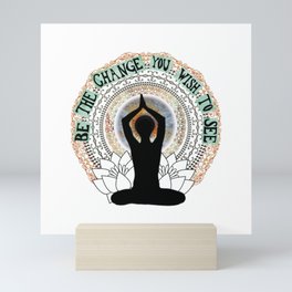 Yoga Mini Art Print