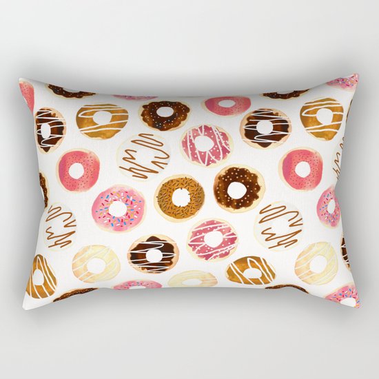 Donuts For Days Rectangular Pillow