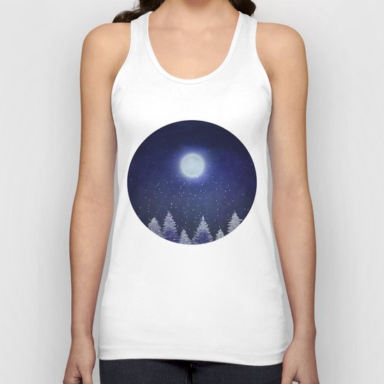 Winter song. Unisex Tank Top