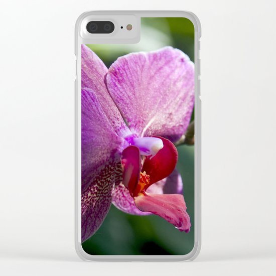 Queen of Flowers Clear iPhone Case