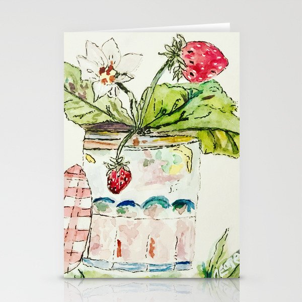 Fresh Berries Stationery Cards