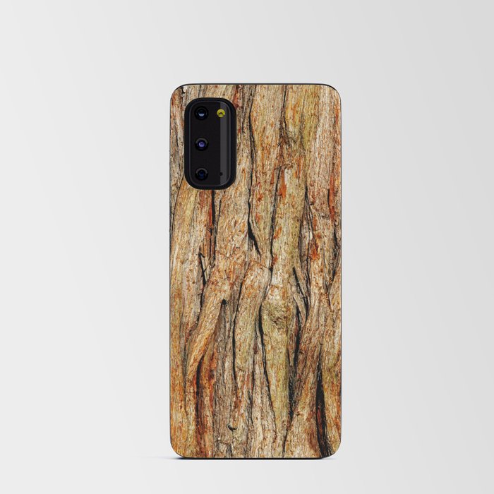Tree Bark Rough Wood Texture Android Card Case