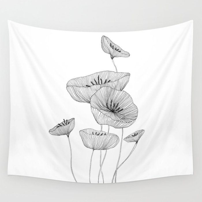Bouquet Wall Tapestry