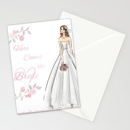 Here Comes The Bride Stationery Cards