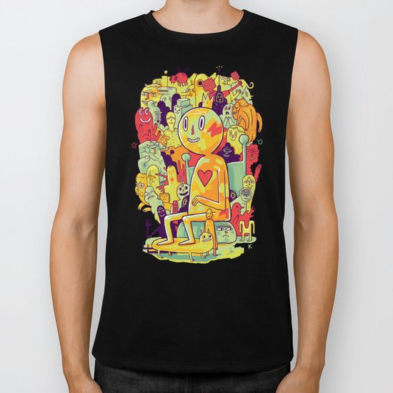 Knee-Jerk Biker Tank