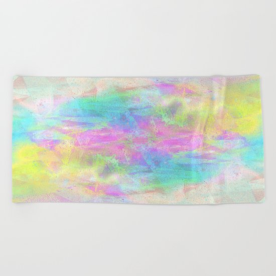 ALL WE NEED IS FAITH Beach Towel