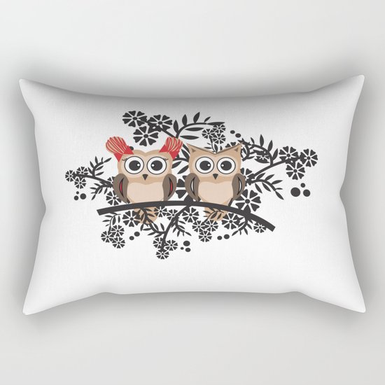 owl Rectangular Pillow