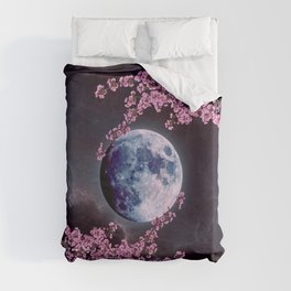 Once in a blue moon  Duvet Cover