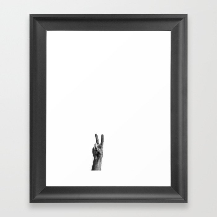 Peace Framed Art Print