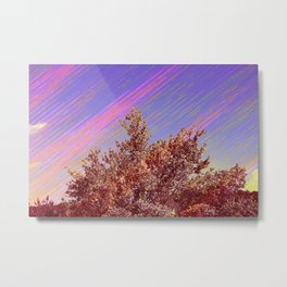 Comet Sky Metal Print | Lake, Photo, Kentucky, Tree, Colorful, Bright, Nature, Digital, Easternkentucky, Woods 