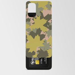 Maple Leaf pattern (summer green) Android Card Case