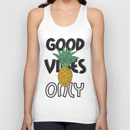 GOOD VIBES ONLY Unisex Tank Top