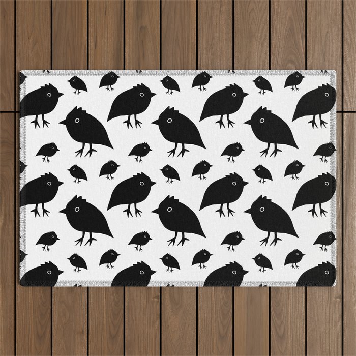 Little Bird Family Outdoor Rug