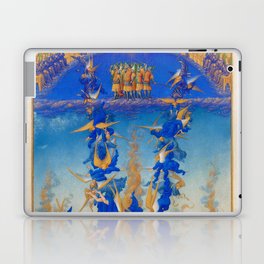 The Fall of the Rebel Angels, Penitential Psalms by Limbourg Brothers Laptop Skin
