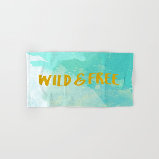 Wild & Free Hand & Bath Towel