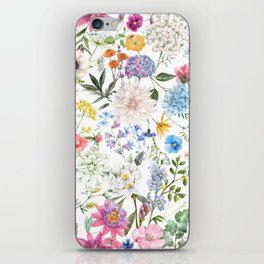 Floral Pattern iPhone Skin