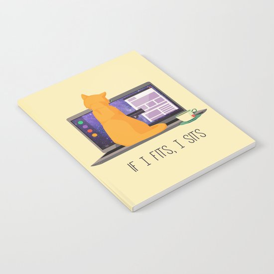 If I Fits, I Sits Notebook