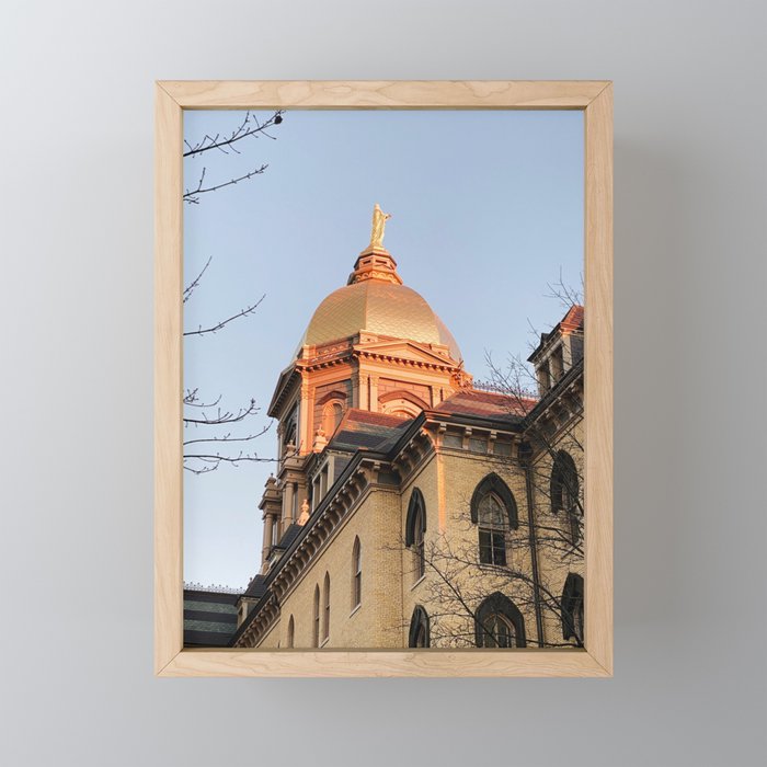 God Quad Framed Mini Art Print