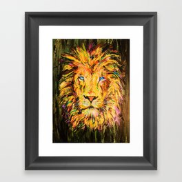 Soul of a Lion Framed Art Print