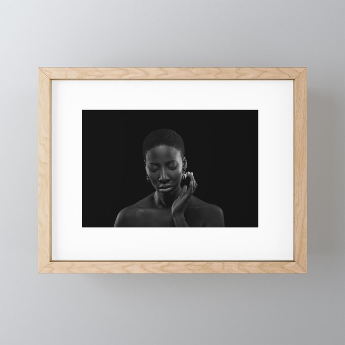 Self-Care Framed Mini Art Print