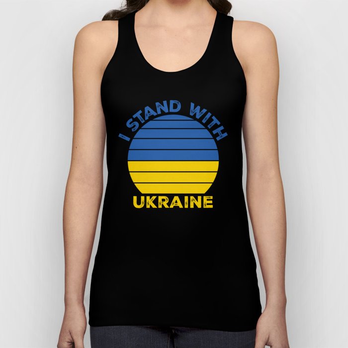 I Stand With Ukraine Tank Top