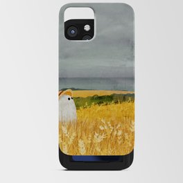 There's a ghost in the wheat field again... iPhone Card Case