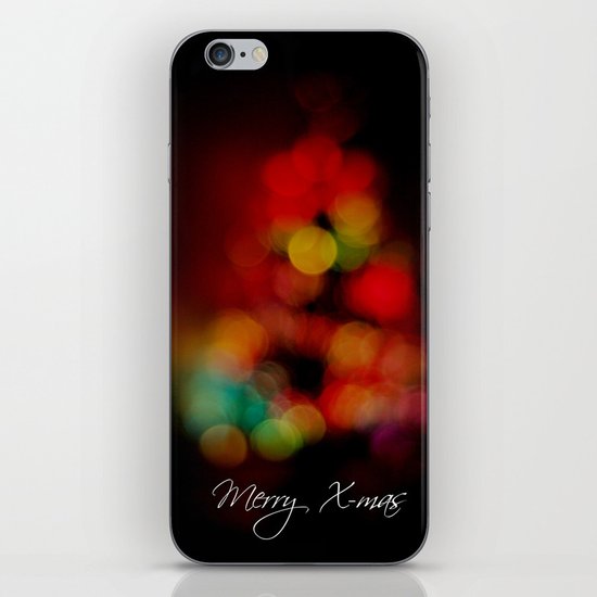 Merry X-mas iPhone & iPod Skin