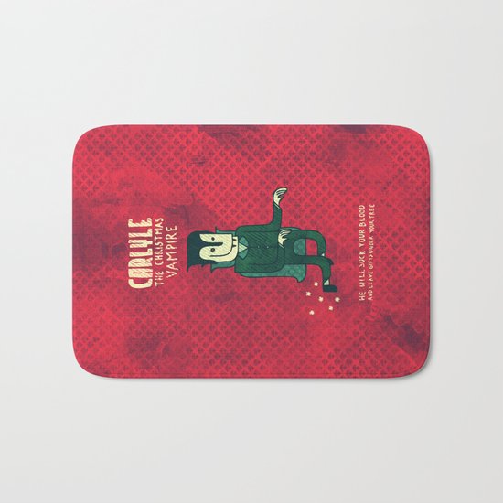 The Christmas Vampire Bath Mat