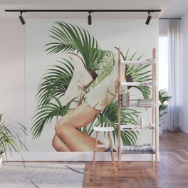 These Boots - Palm Leaves Wall Mural