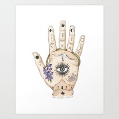 Hand Art Prints | Society6 Hand Art Prints | Society6