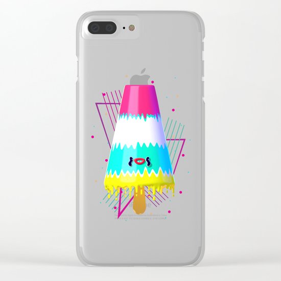 Popsicle III Clear iPhone Case