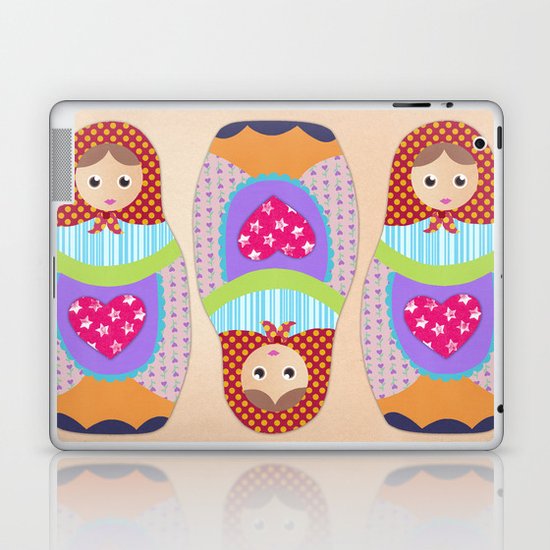 Love Russian doll Laptop & iPad Skin