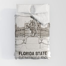 FSU Print *NEW Lettering* Comforter