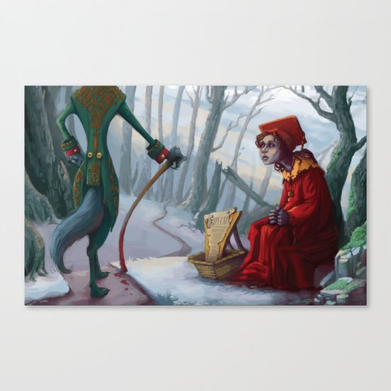 Into The Woods Canvas Print
