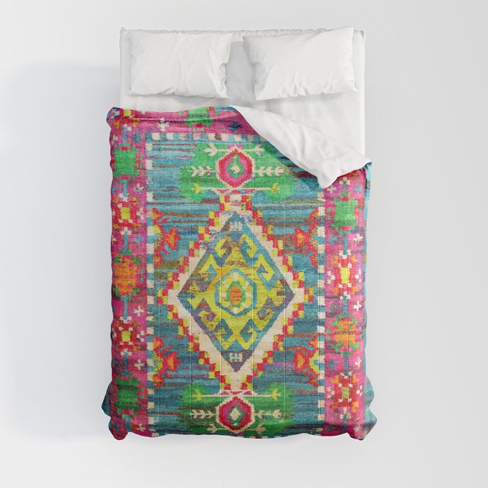 Vibrant Legacy: Bohemian Moroccan Heritage in Color Comforter