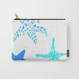 Enchanting Starfish - Blue Palette Carry-All Pouch