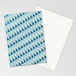 Blue Holiday – Candles  Stationery Cards