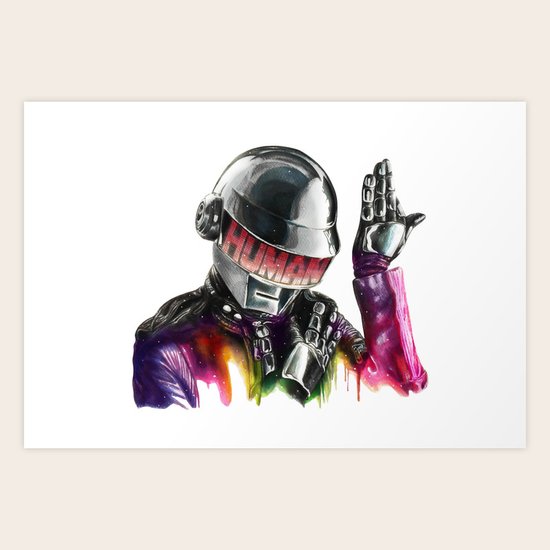 Daft punk Thomas Bangalter Art Print