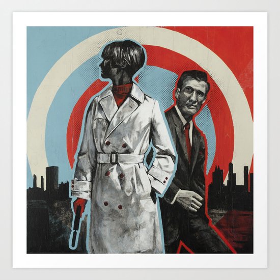 Superheroes SF Art Print