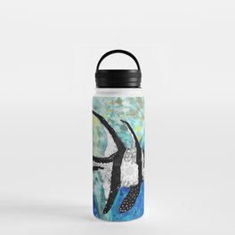 Colorful Tropical Fish Art - The Cardinal Water Bottle