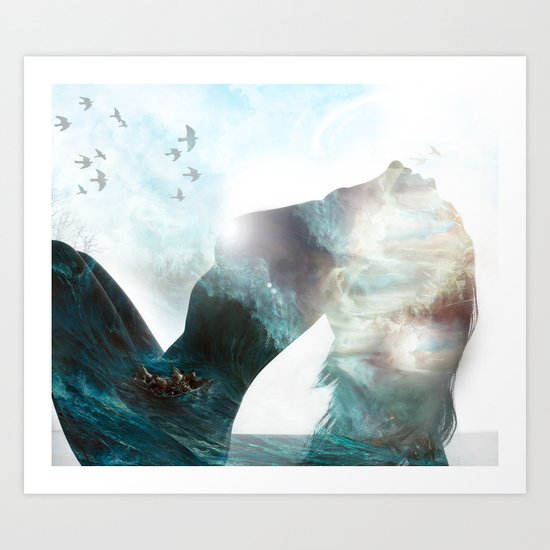 Inner Storm Art Print