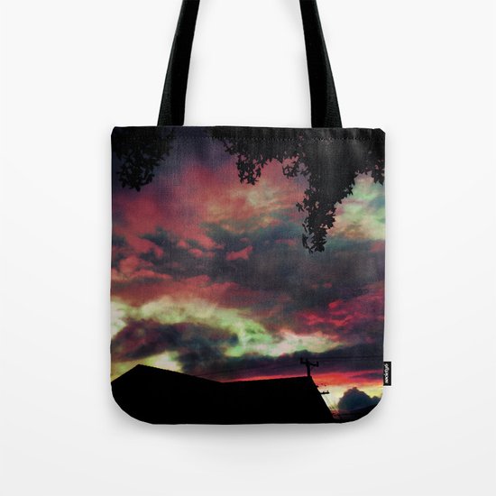 Thick as the Day's End Tote Bag