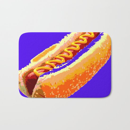 Hot Dog Bath Mat