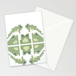 Frog Circle Stationery Cards