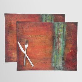 Abstract Copper Placemat